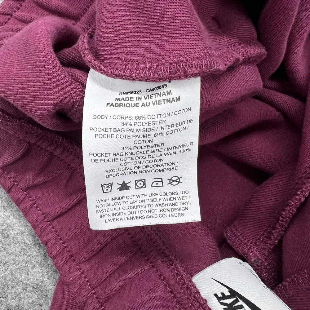 Nike Tech Fleece Shorts Mens Large Purple 7